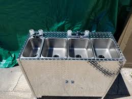 Best reviews guide analyzes and compares all kitchen sink hot water dispensers of 2020. 4 Compartment Self Contained Portable Sink 12v Lp Gas