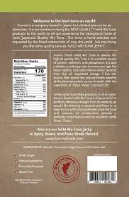 Incidentally, the serving size of tuna differs depending on the way it is eaten and the average amount consumed as sashimi is 50 to 60 g. Itsumo Wild Ahi Tuna In Extra Virgin Coconut Oil 5 Packs Premium Yellowfin Tuna Fish Healthy Natural Ingredients Paleo Japanesefo Tuna Keto Snacks Ahi Tuna