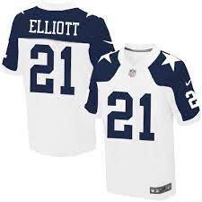 Nike Dallas Cowboys Men S 21 Ezekiel Elliott Elite White Alternate Throwback Nfl Jersey Dallas Cowboys Jersey Nike Nfl Jersey Outfit