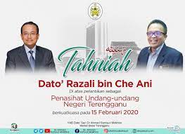 Contextual translation of penasihat undang undang into english. Razali Penasihat Undang Undang Baru Terengganu Trdi News