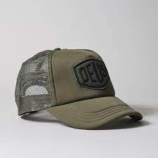 Deus Ex Machina Felt Shield Trucker Cap Mens Fashion Casual Wear Mens Caps Trucker Cap