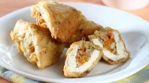 Tahu yang telah dibelah, isi hingga habis. Resep Tahu Isi Sayur Renyah Dan Gurih Tribun Jateng