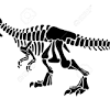 The first dinosaur bone is located just south of the 'l' in lemoyne, at the place where you scout for a new camp at the end of chapter 2. 1