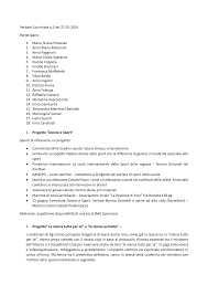 Verbale Conviviale n.2 del 27.02.2024 Partecipano: 1. Maria Teresa Piovesan  2. Anna Maria Minervini 3. Anna Paganoni 4. Maria Gr