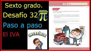 Felanitx paginas para ayuda tareas escolares, ayuda con mi tarea de matematicas 5 grado santutxu. Sexto Grado Desafio 32 Paso A Paso El Iva Youtube