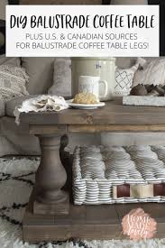 Diy Balustrade Coffee Table Where To Get Balustrades Coffee Table Farmhouse Coffee Table Plans Coffee Table