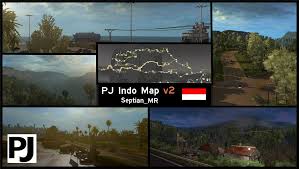 Pj Indo Map V2 5 Ets2 V1 31 V1 32 Mod Ets2 Indonesia