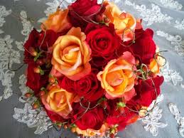 There are 5370 red orange bouquet for sale on etsy, and they cost $25.31 on average. This Item Is Unavailable Etsy Fall Wedding Bouquets Orange Bridal Bouquet Bridal Bouquet Sets