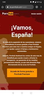 Pornhub extiende a España su oferta de vídeos porno premium gratis por el  Coronavirus