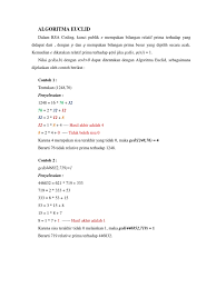 Maybe you would like to learn more about one of these? Contoh Soal Algoritma Euclid