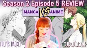 Fruits Basket Season 2 Episode 5 Manga Comparison Review Youtube