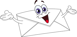 Letter Envelope Coloring Page Happy Face - Get Coloring Pages