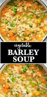 Vegetable Barley Soup Recipe Vegetarian Soup Recipes Vegetable Soup Recipes Vegetable Barley Soup
