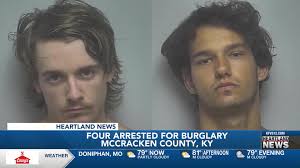 2 men, 2 juveniles arrested in connection with burglary investigation