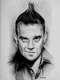 Robbie Williams By Cristina Ceccherini Robbie Williams Robbie Williams Tattoos Robbie