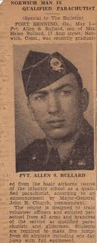 My family grew up in Norwich I'm wondering if anyone knew the Delorge's,  Romanski's or Bullard. My grandfather Allen Spencer Bullard used to be a  photographer for schools in the late 70's