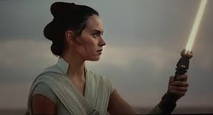 Rey S Yellow Lightsaber Rey Star Wars Star Wars Film Star Wars Universe