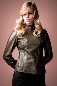 Pierre Cardin Renkli Bayan Deri Mont Jackets Fashion Leather Jacket