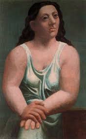 Das abgebildete werk ist urheberrechtlich gesch¸tzt. Sitzende Frau 2 Von Pablo Picasso 1881 1973 Spain Artsdot Com
