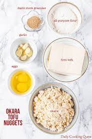 Okara Tofu Nuggets Recipe Daily Cooking Quest