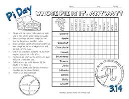 The first number in the puzzle labelling represents the path while the second number represents the difficulty of that puzzle. Pi Day Logic Puzzles By Prickly Pear Puzzles Teachers Pay Teachers
