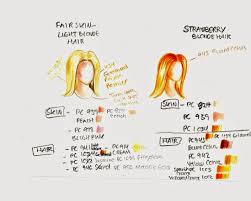 Leticia S Art Blog Prismacolour Colour Pencils How To Draw Blonde Hair Colored Pencils How To Draw Hair Dark Blonde Hair