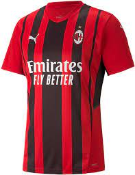 This is the original jersey like the stars wear it in the stadium. Ac Milan Trikot Home