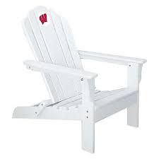 University Of Wisconsin Adirondack Chair In White 10year Manufacturers Warranty White Want Addit Folding Adirondack Chairs Adirondack Chair Adirondack Chairs