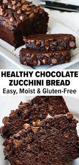 Paleo Chocolate Zucchini Bread Soft Flavorful Healthy Chocolate Zucchini Bread Paleo Recipes Dessert Paleo Chocolate Zucchini Bread