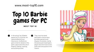 This collection contains wooden games and puzzles that i think could make great gifts for friends and family members. Top 10 Barbie Games For Pc Most Top 10