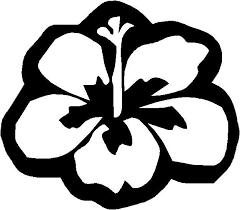 Color this tropical flowers coloring page, when you want a cheery project that will brighten your day with a pop of color. Hawaii Flower Coloring Page Free Coloring Pages Dance Coloring Pages Cute Coloring Pages Flower Coloring Pages