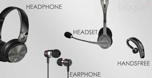 Ilustrasi Headphone Earphone Headset Dan Handsfree Sebenarnya Sudah Sangat Banyak Blog Yang Membahas Tentang Perbedaan Perbedaan Hea Headset Headphone