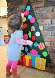 Christmas Kids Room Decor 2013 Christmas Home Decor For Children Christmas Colorful Wall Art Felt Christmas Tree Felt Christmas Felt Tree