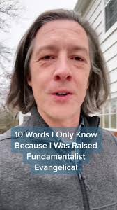 A few of you will relate #exfundie #bible #christianity #fundamentalists  #evangelical #vocabulary #vocab #formerchristian #words #fyp #foryou #comedy