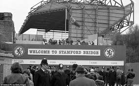 Stamford bridge continued to host other sporting events. Chelsea Stamford Bridge Picture Special How It S Changed Daily Mail Online