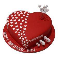 It's your day, so let's celebrate it in a special and extremely amazing way! our marriage is like a beautiful dream for me, it. Heart Shaped Birthday Cake For Husband Order Online Yummycake