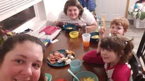 My oldest is into Anime and wanted to make food she saw. So we made some.  May have made a few modifications, but I think it looks amazing and tastes  yummy