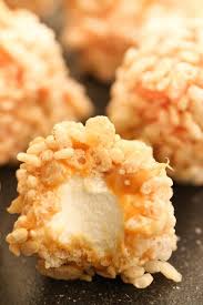 Caramel Marshmallow Rice Krispie Balls Six Sisters Stuff Crispy Treats Rice Krispie Treats Sweet Snacks