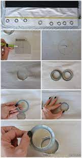 Easy How To Install Grommets Two Thirty Five Designs Diy Sewing Projects Sewing Crafts Fabric Crafts
