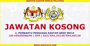 01.11.2020 · permohonan jawatan kosong di jabatan kastam diraja malaysia mempelawa warganegara malaysia yang berkelayakan dan berumur tidak kurang daripada 18 tahun pada tarikh tutup iklan. Jawatan Kosong Kastam Kelantan Kerkosa
