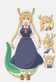Miss kobayashi's dragon maid characters: Preview And Character Designs Offer A Look At Miss Kobayashi S Dragon Maid Tv Anime Miss Kobayashi S Dragon Maid Dragon Girl Character Design