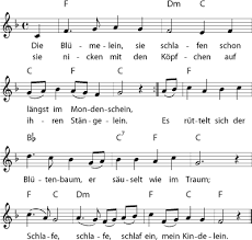 Erika heiß von hunderttausend kleinen bienelein wird umschwärmt: Die Blumelein Sie Schlafen Kinder Lied Kinderlieder Lieder