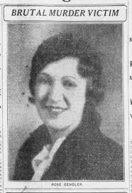 A Trusted Friend: The murder of Rose Gendler