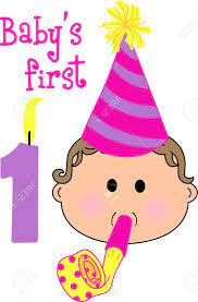 1r Cumpleanos Feliz A Un Bebe Precioso Celebrar Este Acontecimiento Especial Bebe Cumpla 1 Ano De Edad Con Un Grupo De Puntos De Confeti Ilustraciones Vectoriales Clip Art Vectorizado Libre De Derechos
