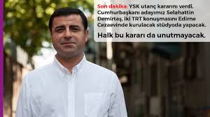 Cemil çiçek'e hdp'nin kapatılması soruldu. Hdp On Twitter Son Dakika Ysk Utanc Kararini Verdi Cumhurbaskani Adayimiz Selahattin Demirtas 2 Trt Konusmasini Edirne Cezaevinde Kurulacak Studyoda Yapacak Https T Co Lctnaarlyi