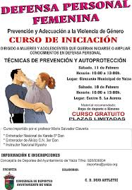 Se ofrecen clases online vía zoom de sanda, wing chun, tang lang quan y arnis tactical combat.lunes miércoles y vie. Curso Gratuito De Defensa Personal Femenina Ayuntamiento De Yaiza