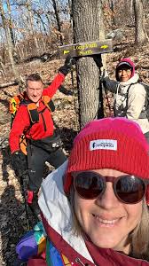 Hiking the long path section