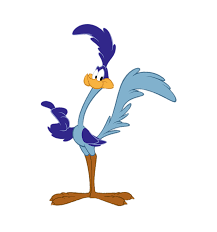 Road Runner Thumb Up Road Runner Animal Stencil Furry Art