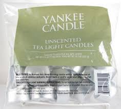 Yankee Candle Unscented Tea Light Candles Pc Fallon