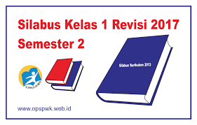 Silabus kelas 1 tema 2 merupakan dokumen wajib yang harus dimiliki setiap satuan pendidikan baik swasta maupun negeri, terutama bagi pa. Silabus K13 Kelas 1 Semester 2 Revisi 2017